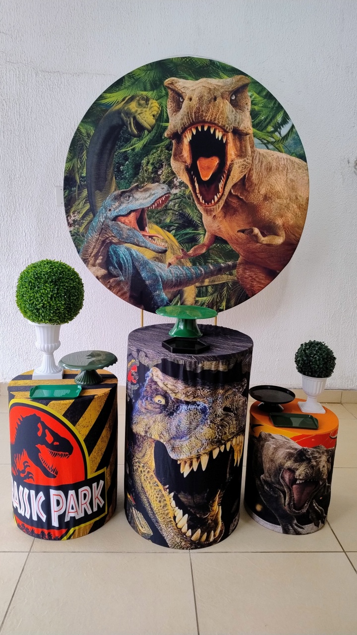 Kit Pegue E Monte Dinossauro Jurassic Park - Tradicional - Neide Locações pegue e Monte 