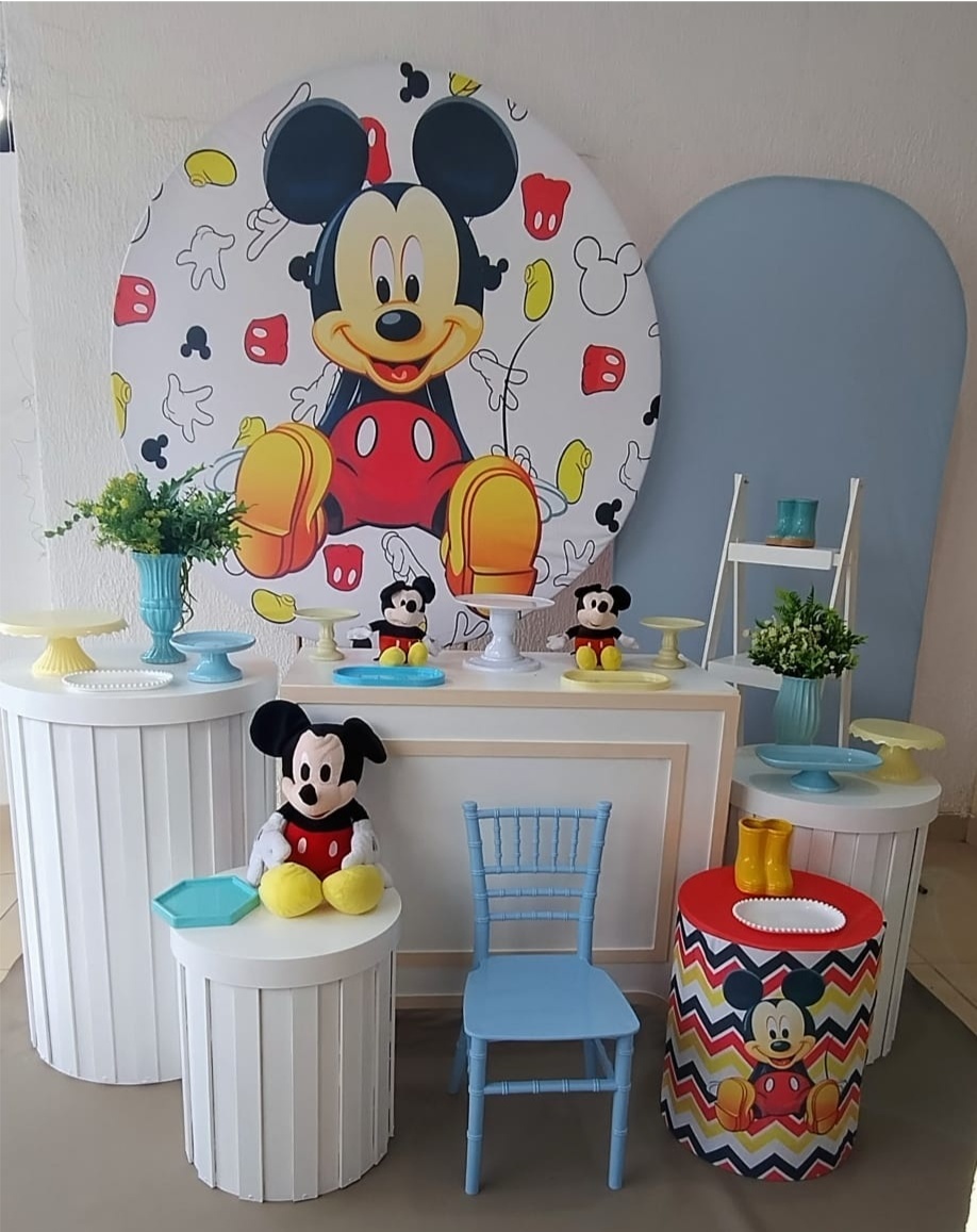 Kit Pegue E Monte Mickey - Luxo - Neide Locações pegue e Monte 
