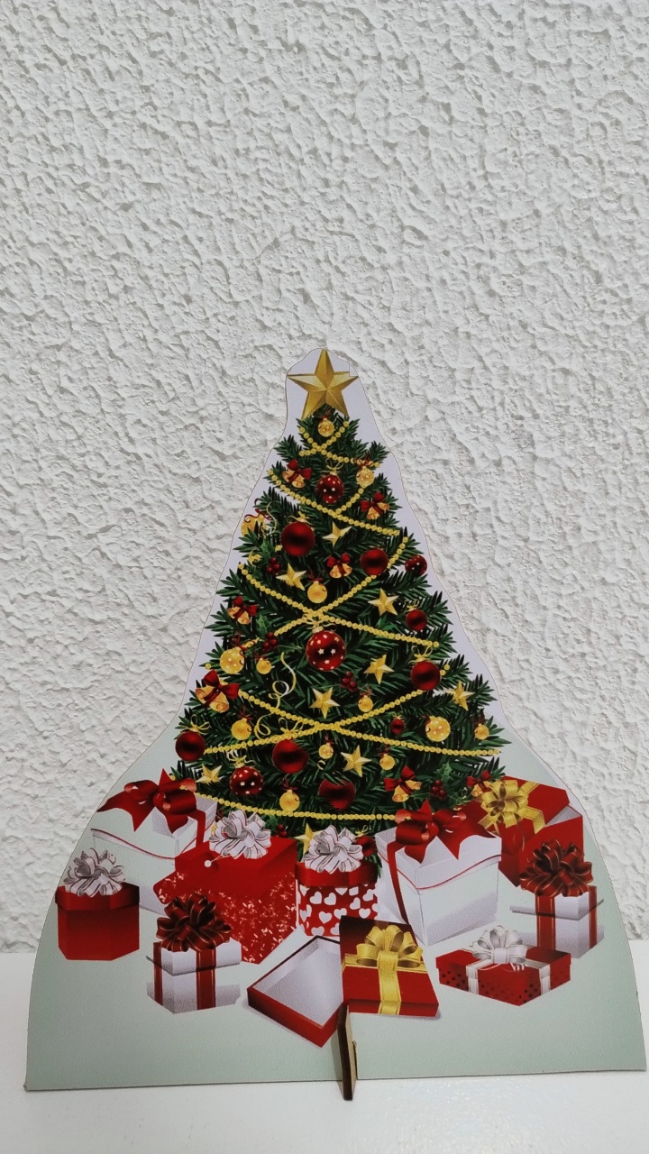 Display de Mesa Natal - Neide Locações pegue e Monte 