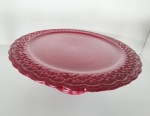 Suporte de Doces Marsala Borda Desenhada Floral - imagem 2