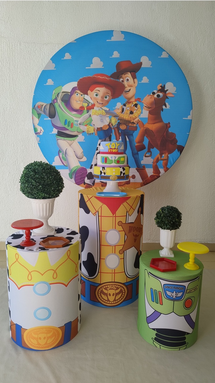 Kit Pegue E Monte Toy Story - Clássico  - Neide Locações pegue e Monte 