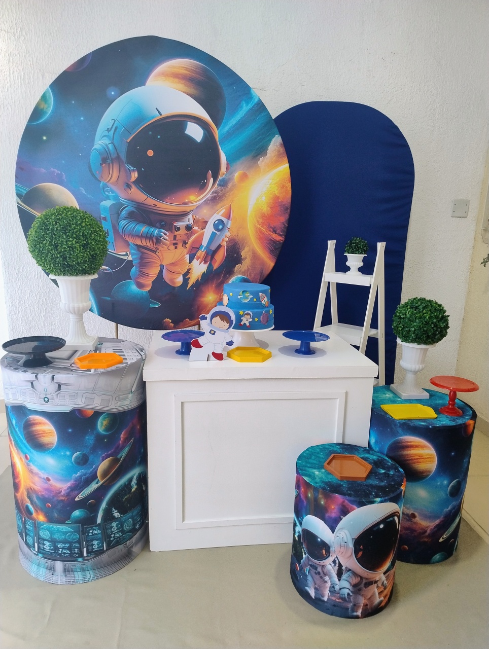 Kit Pegue E Monte Astronauta Nasa - Luxo - Neide Locações pegue e Monte 