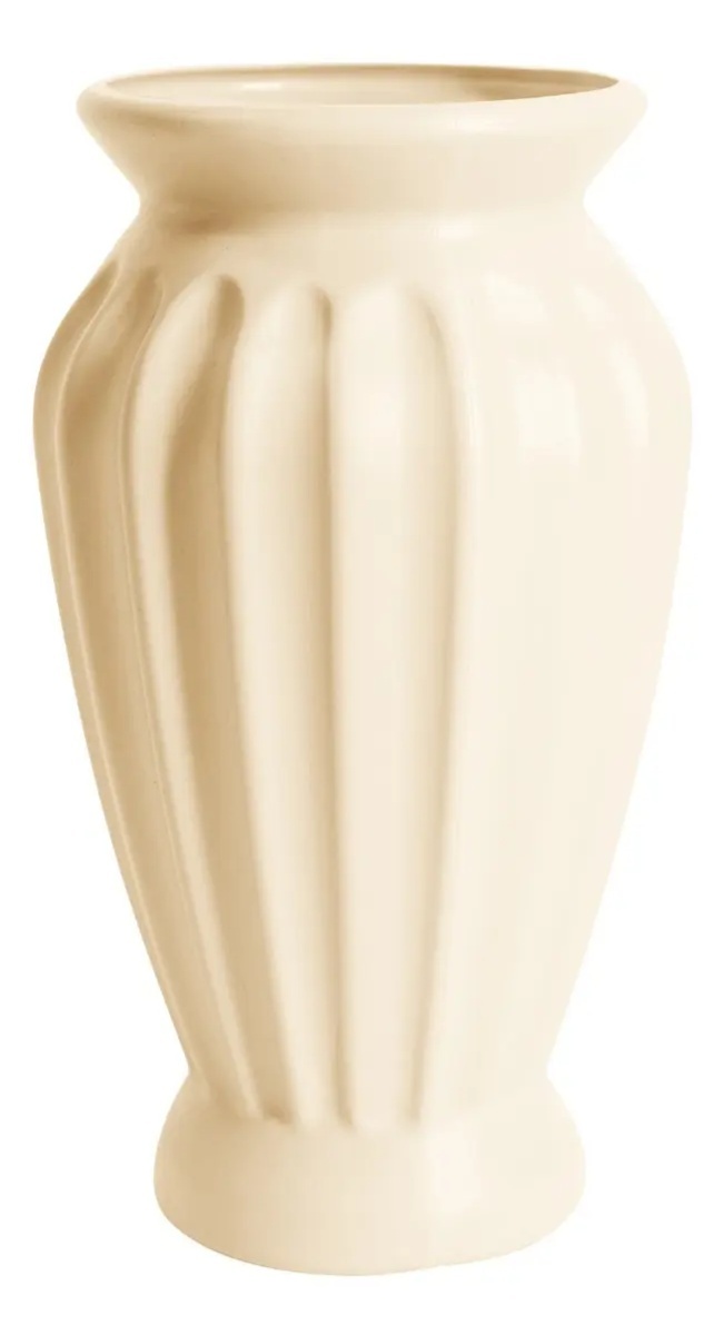 Vaso Decorativo Imperial Bege - Neide Locações pegue e Monte 