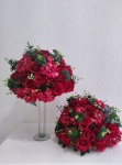 Arranjo Permanente de Flores Artificiais Marsala Tamanho P - imagem 2