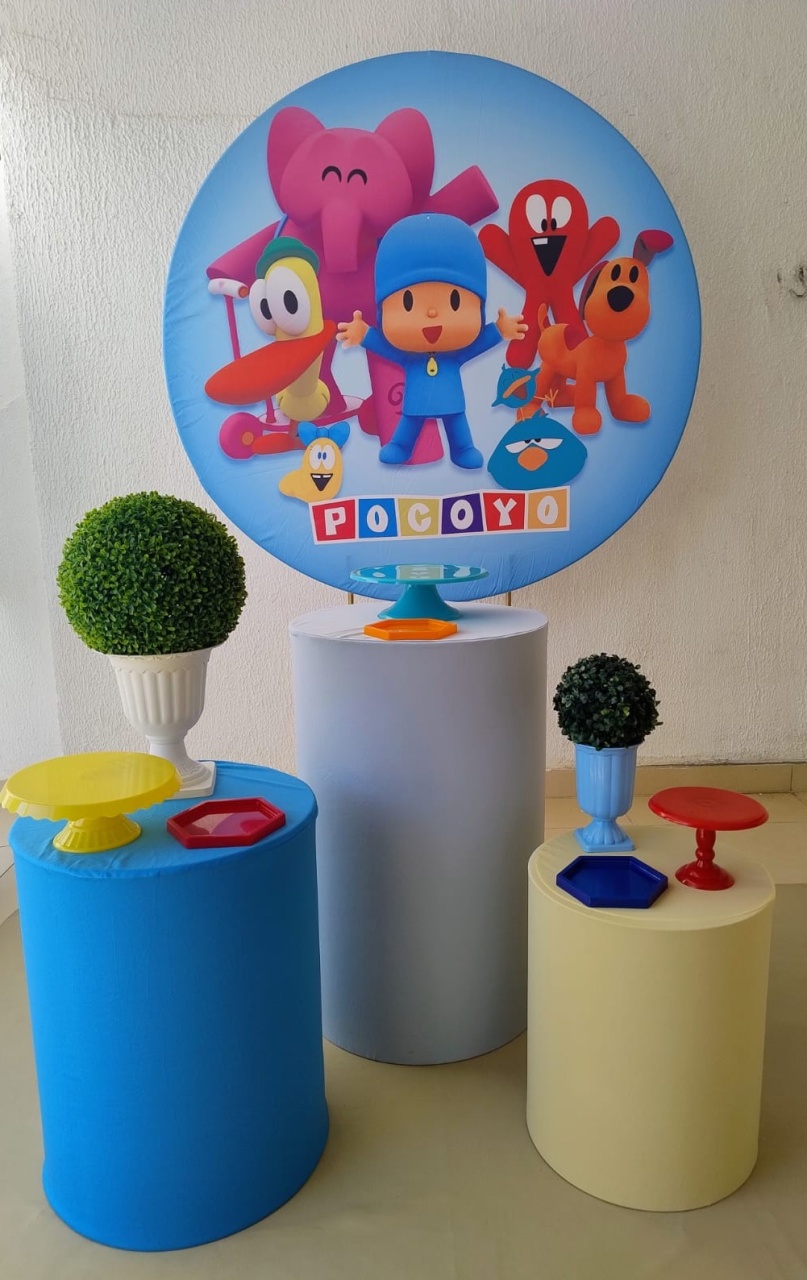 Kit Pegue E Monte Pocoyo Menino - Tradicional - Neide Locações pegue e Monte 