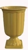 Vaso Romano Dourado - Neide Locações pegue e Monte 