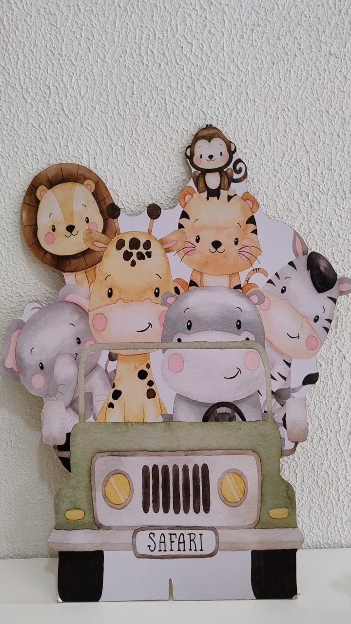 Displays de Chão E de Mesa Jipe Safari - Neide Locações pegue e Monte 