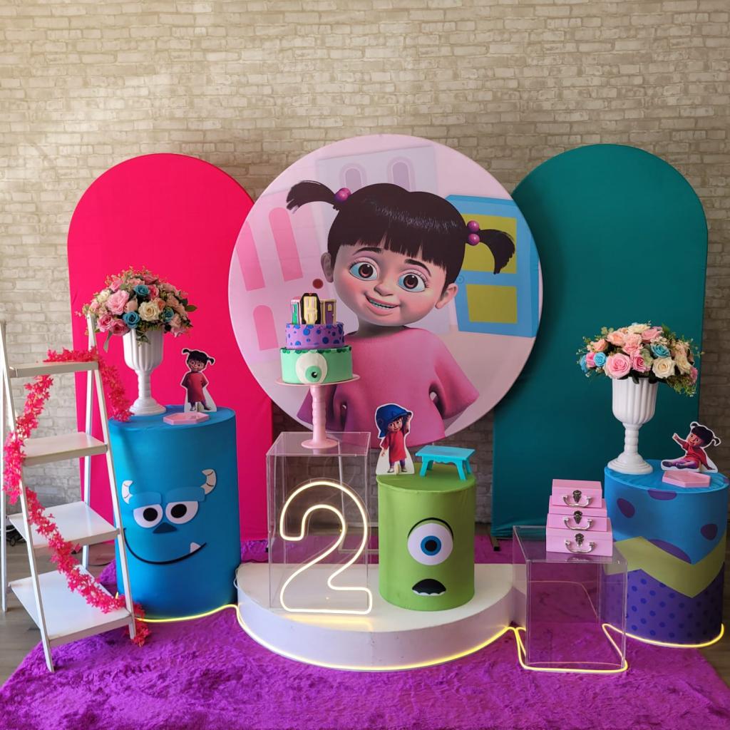 Alugue Tema Para Festa Decoração Boo Tecido ( Modelo 4 ) - Tallentos Decorações 