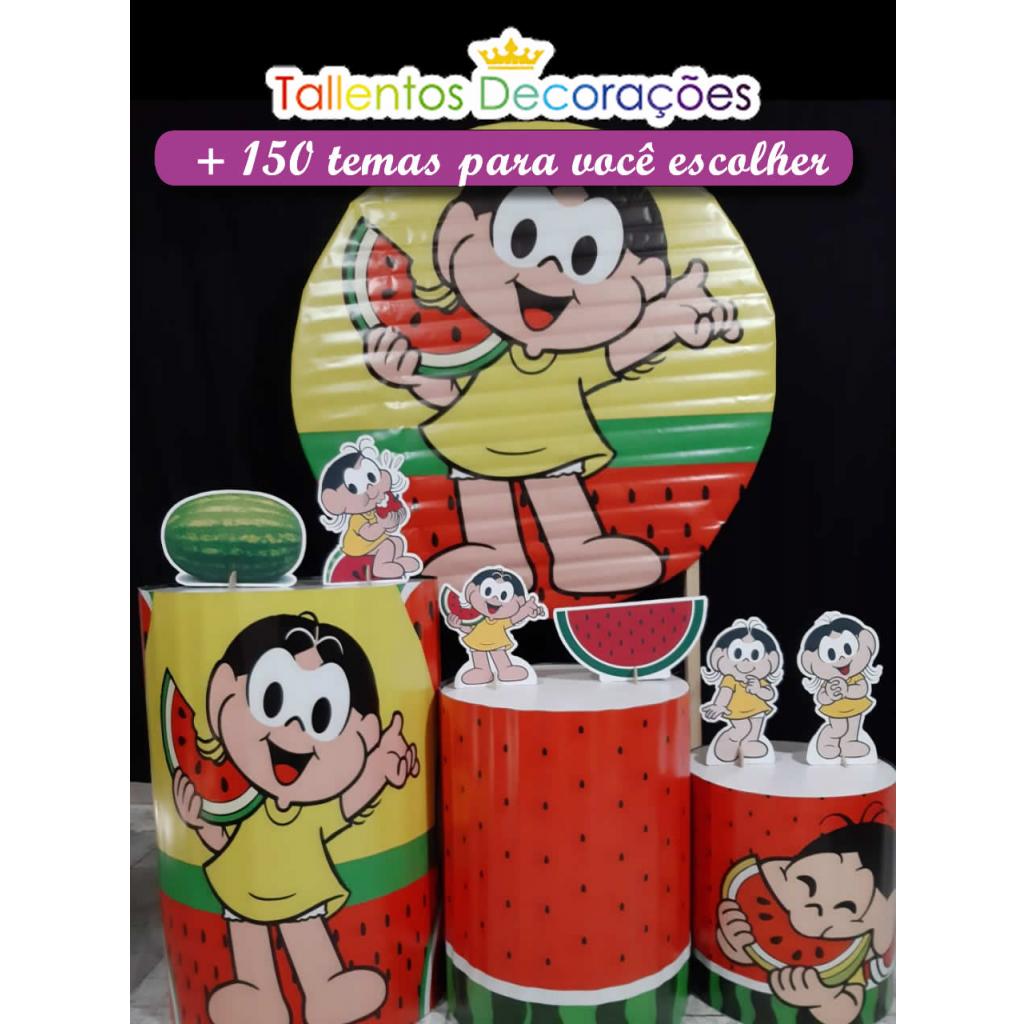 Alugue Tema Para Festa Decoração Magali Tecido ( Modelo 1 ) - Tallentos Decorações 