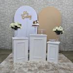 Alugue Tema Para Festa Decoração Chá Revelação Tecido ( Modelo 3 ) - imagem 1