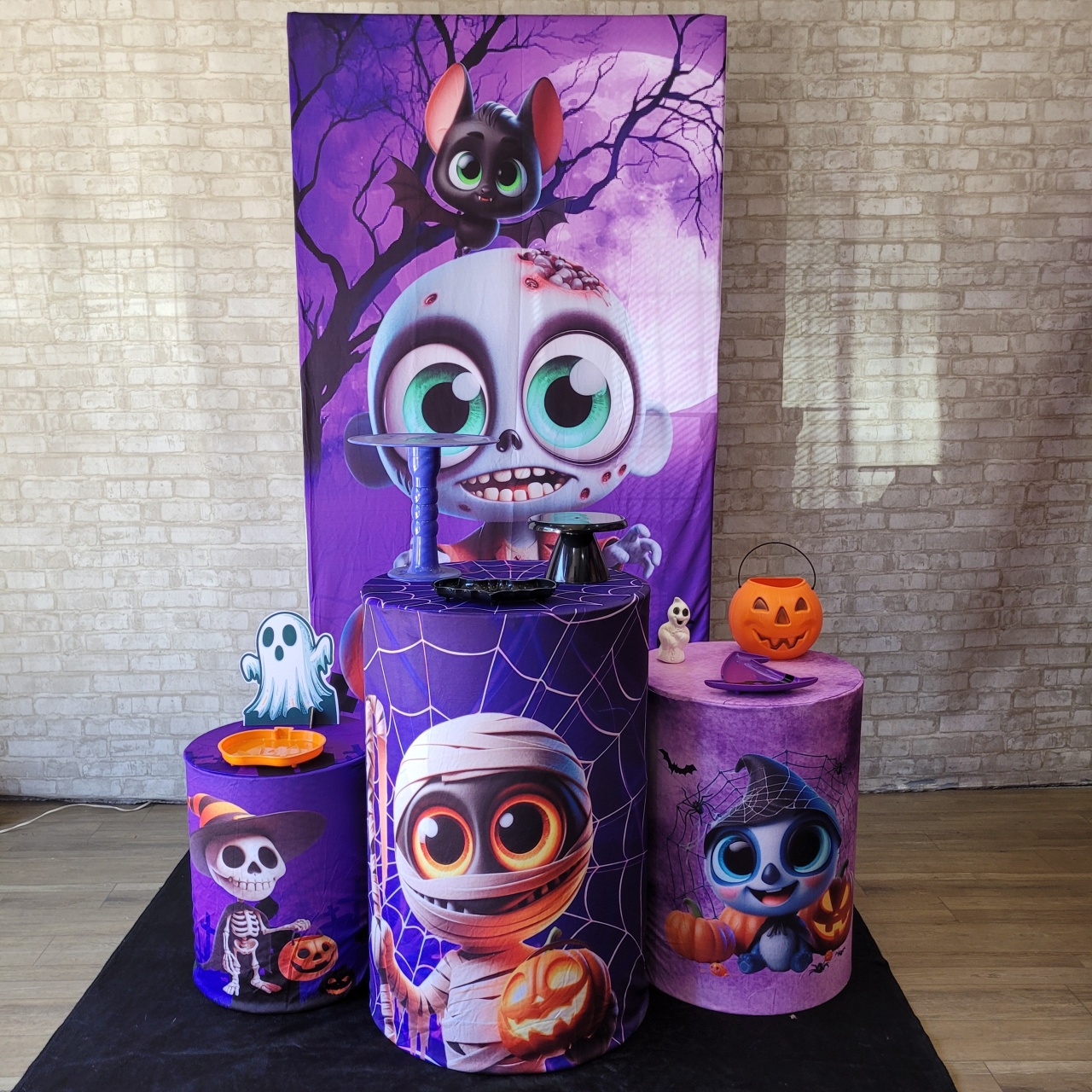 Alugue Tema Para Festa Decoração Halloween (Modelo 11) - Tallentos Decorações 