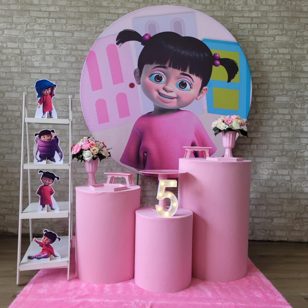 Alugue Tema Para Festa Decoração Boo Tecido ( Modelo 2 ) - Tallentos Decorações 