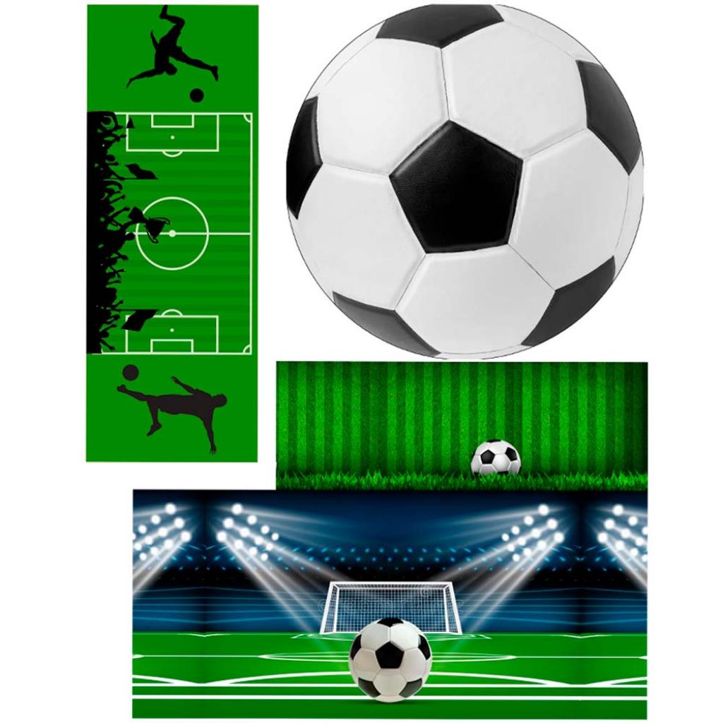 Banner Tema Futebol - Tallentos Decorações 