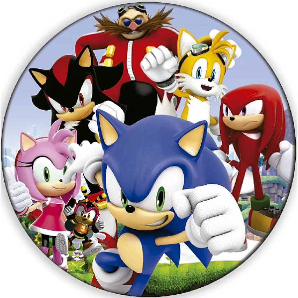 Mini Painel Sonic (Modelo 1) (50Cm) - Tallentos Decorações 