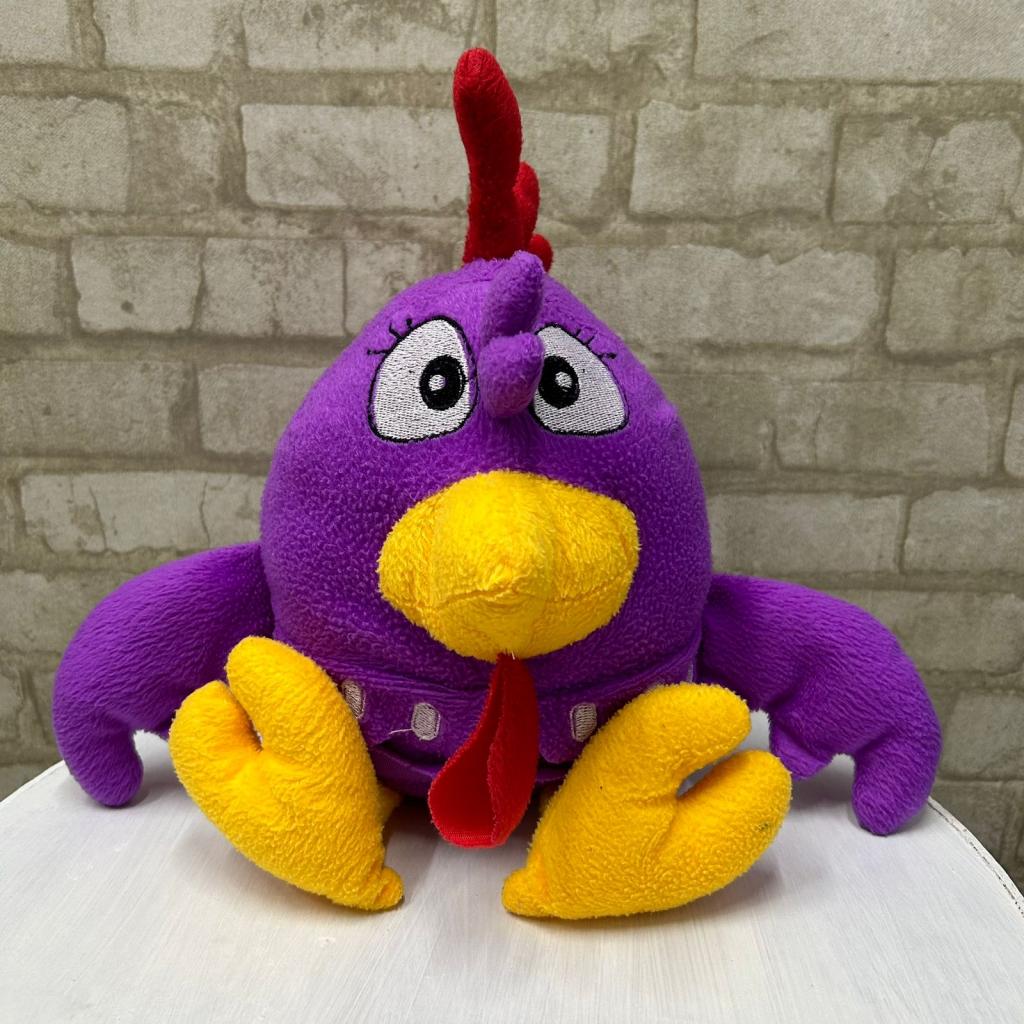 Alugue Pelúcia Galinha Pintadinha Roxo - Tallentos Decorações 
