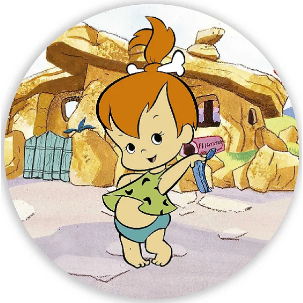 Mini Painel Flintstones (50Cm) - Tallentos Decorações 
