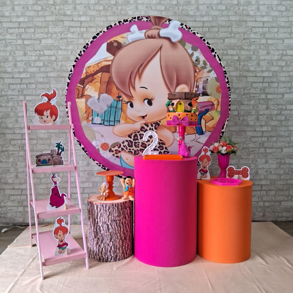 Alugue Tema Para Festa Decoração Pedrita Tecido ( Modelo 2 ) - Tallentos Decorações 