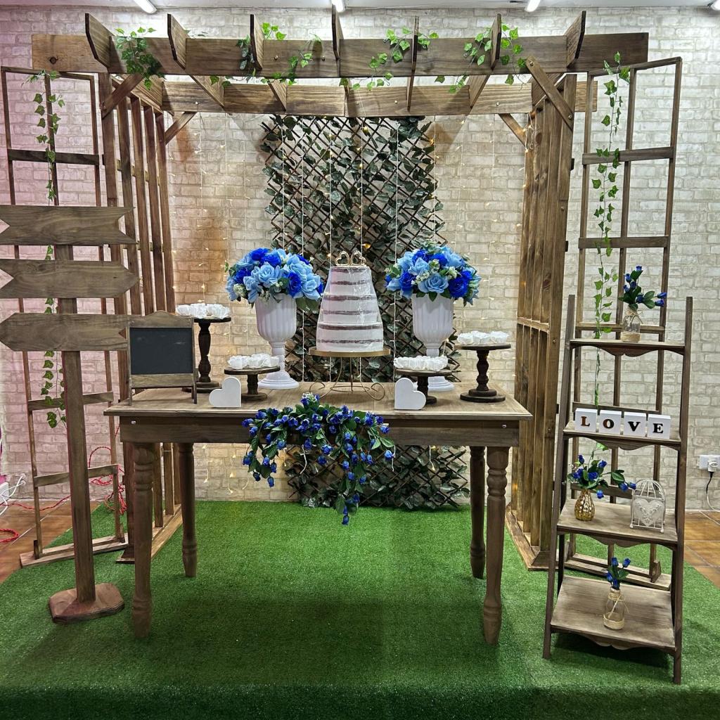 Alugue Uma Decoração Para Casamento Ou Noivado Pergolado ( Modelo 3 ) - Tallentos Decorações 