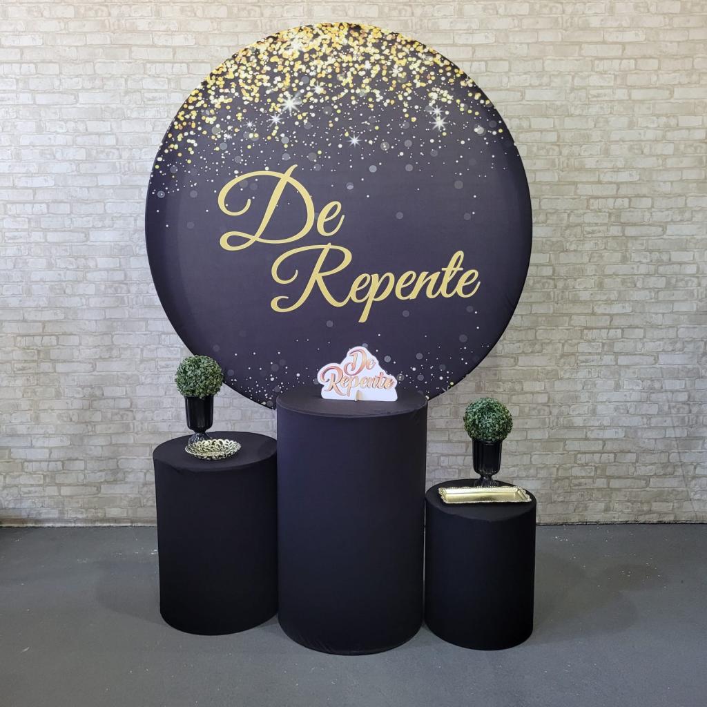 Alugue Tema Para Festa Decoração de Repente Tecido ( Modelo 1 ) - Tallentos Decorações 