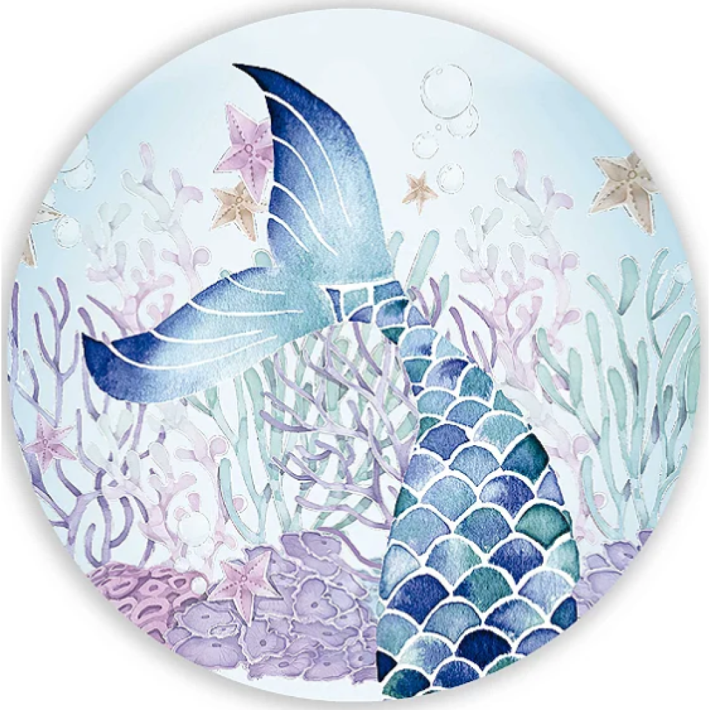 Mini Painel Sereia (50Cm) - Tallentos Decorações 