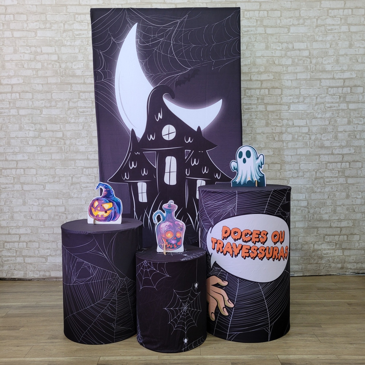 Alugue Tema Para Festa Decoração Halloween (Modelo 26) - Tallentos Decorações 