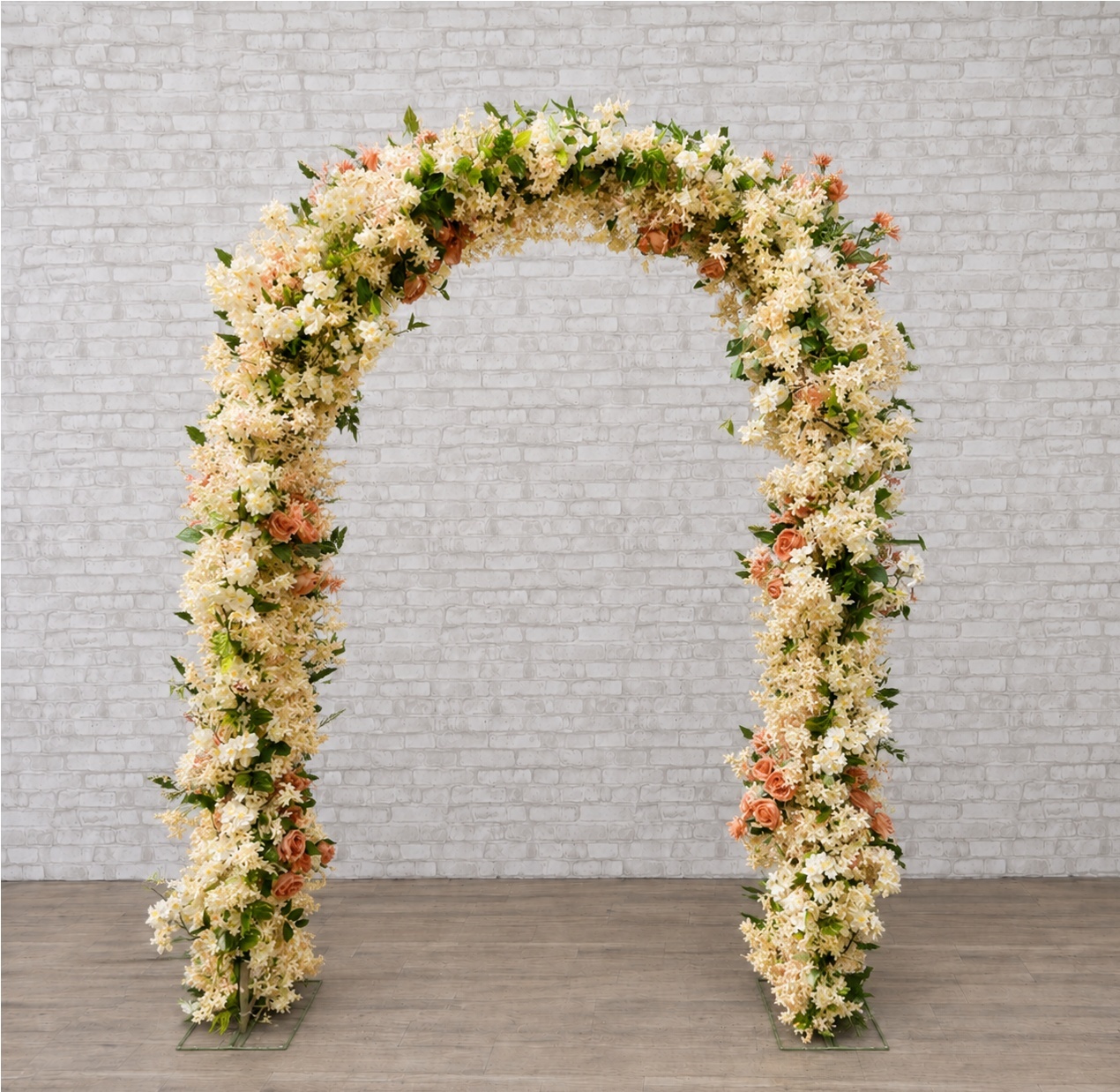 Arco de Flor Tons Outonais - Tallentos Decorações 