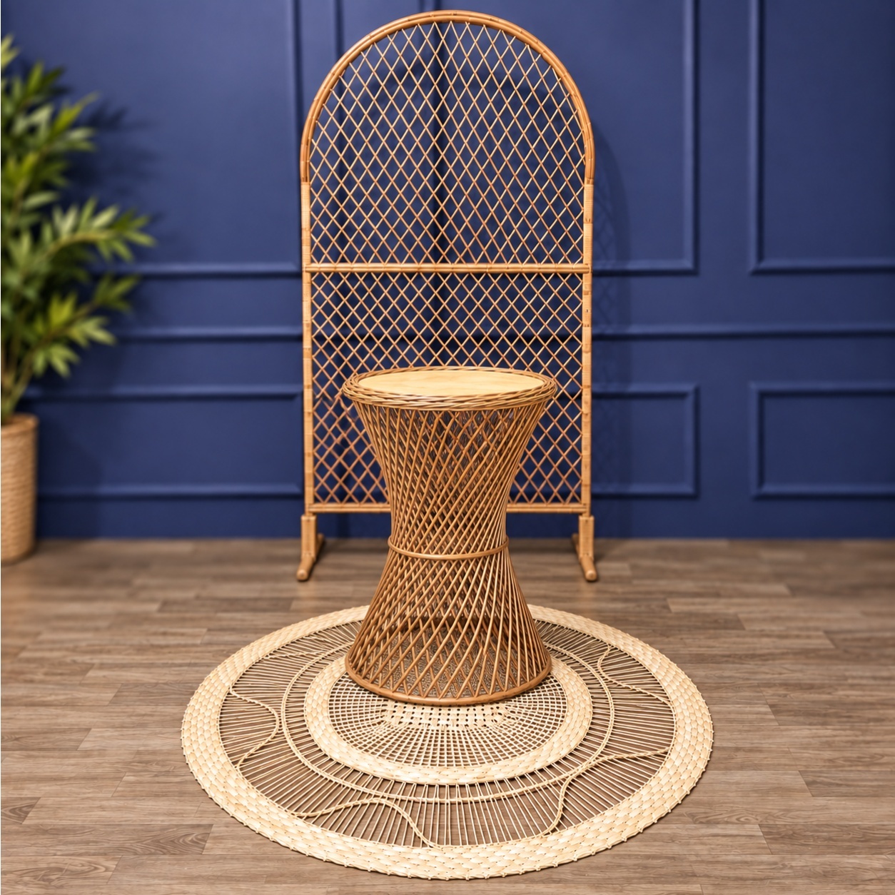 Kit Mobílias de Vime 11 - Tallentos Decorações 