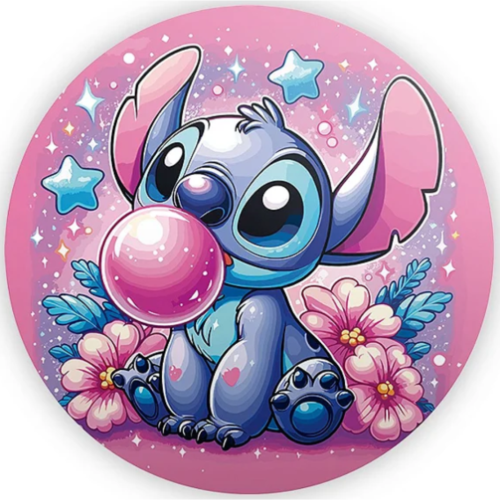 Mini Painel Lilo E Stitch (50Cm) - Tallentos Decorações 