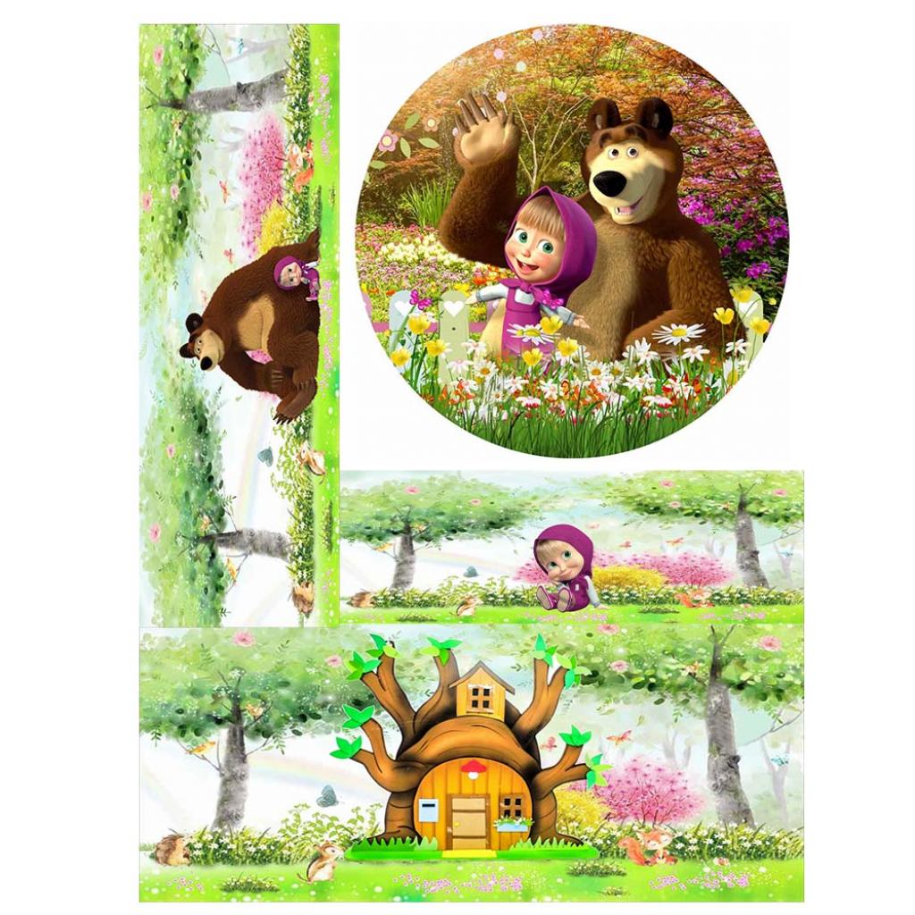 Banner Masha E O Urso - Tallentos Decorações 