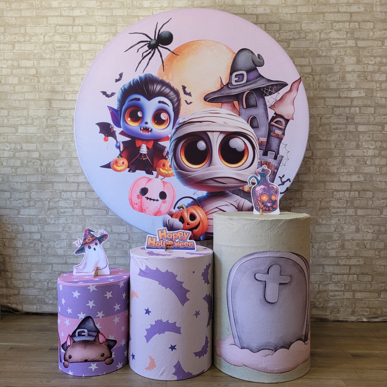Alugue Tema Para Festa Decoração Halloween (Modelo 18) - Tallentos Decorações 