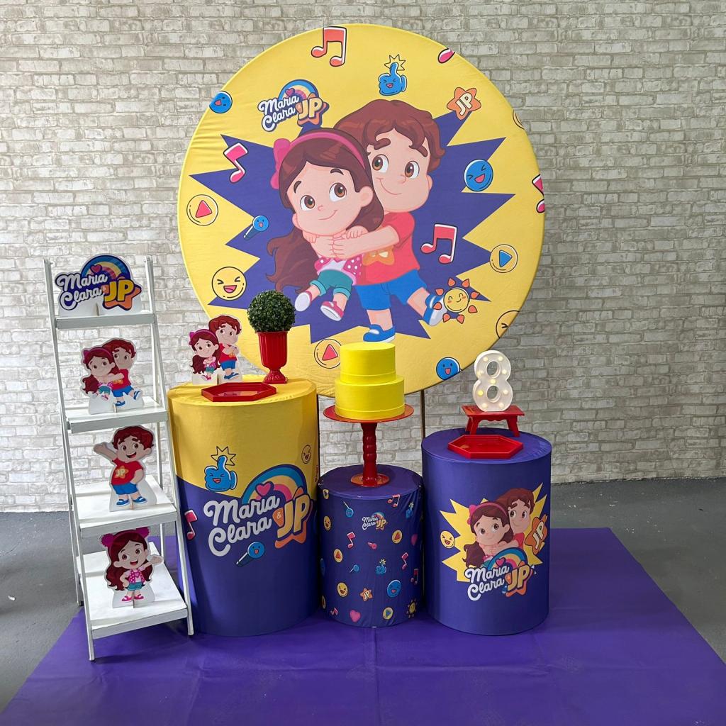 Alugue Tema Para Festa Decoração Maria Clara E Jp Tecido ( Modelo 2 ) - Tallentos Decorações 