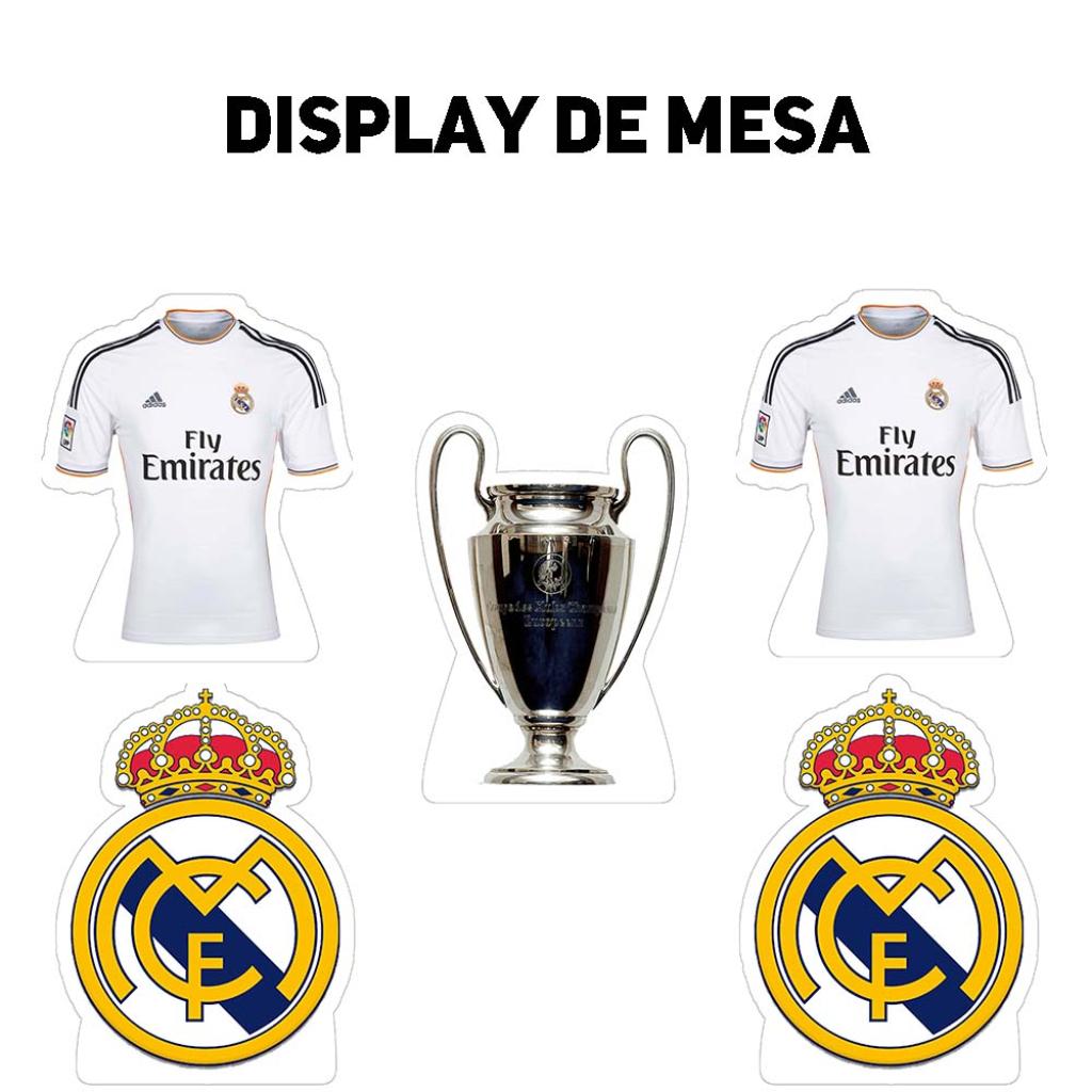 Display de Mesa Real Madri - 5 Peças - Tallentos Decorações 