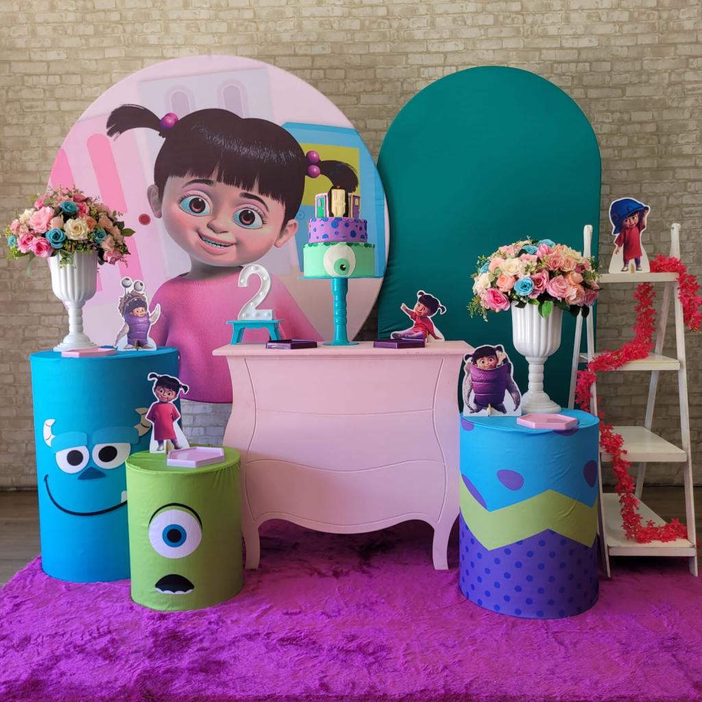 Alugue Tema Para Festa Decoração Boo Tecido ( Modelo 3 ) - Tallentos Decorações 