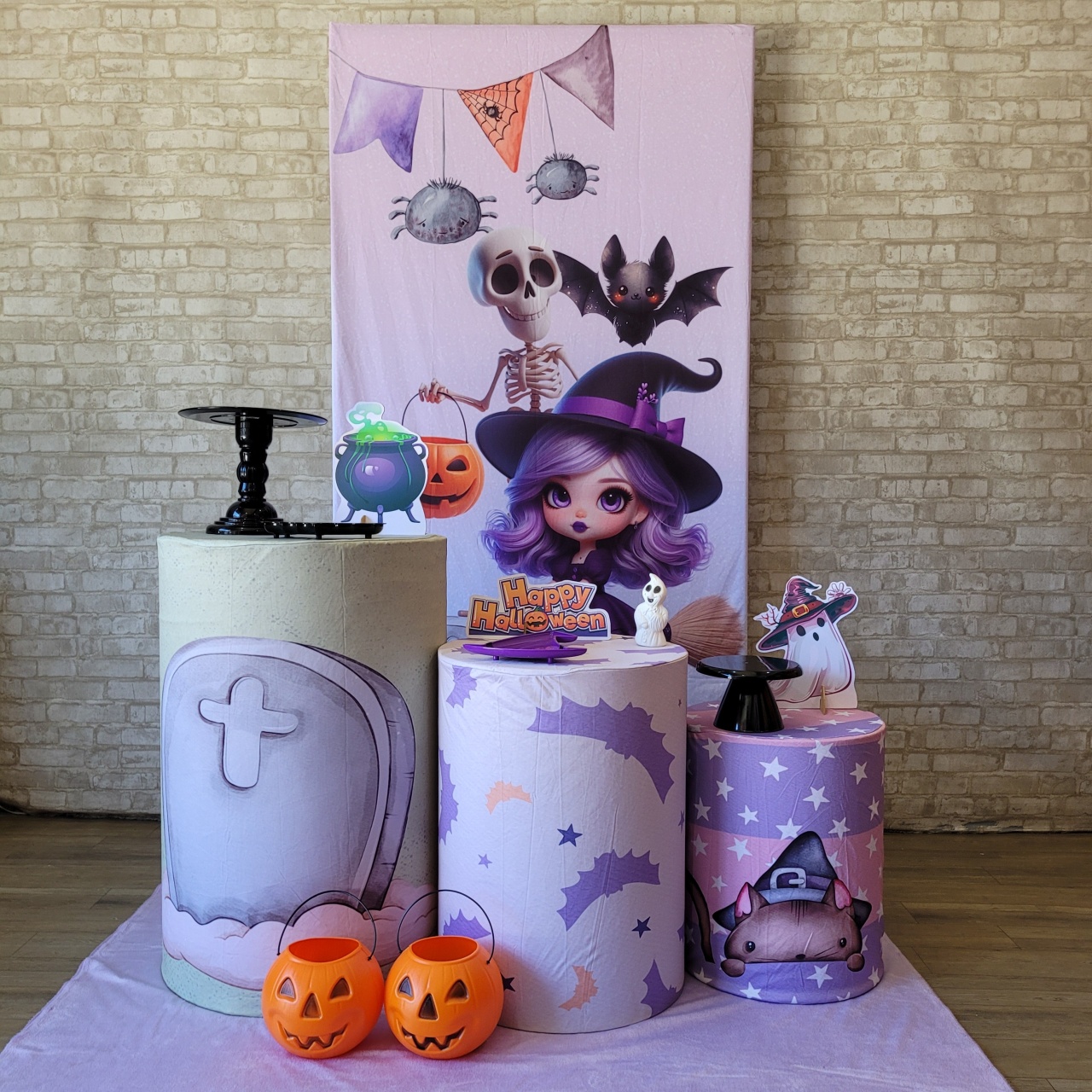 Alugue Tema Para Festa Decoração Halloween (Modelo 20) - Tallentos Decorações 