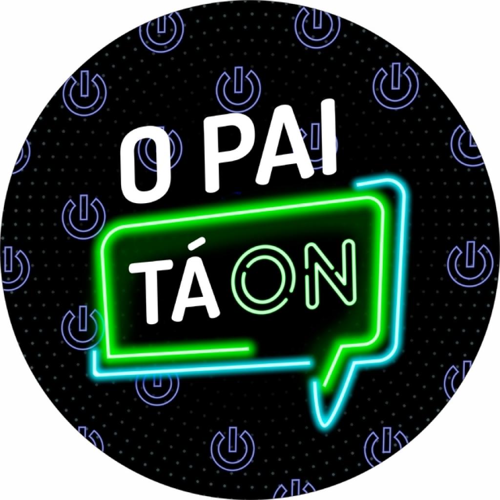 Banner O Pai Tá On - Tallentos Decorações 