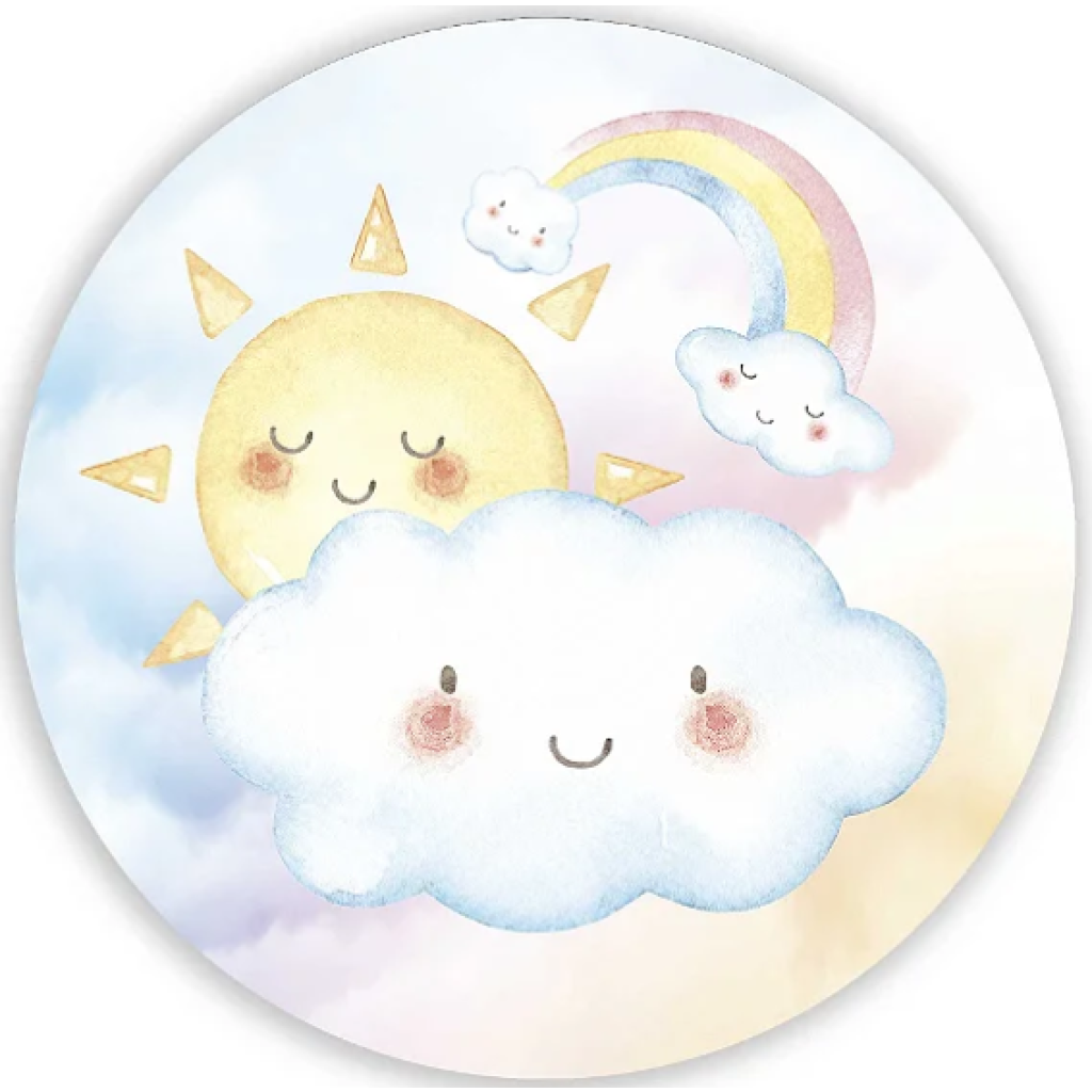 Mini Painel Chuva de Amor (50Cm) - Tallentos Decorações 