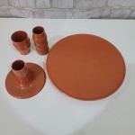 Alugue Boleira Colonial Regulável Lisa Terracota - imagem 2