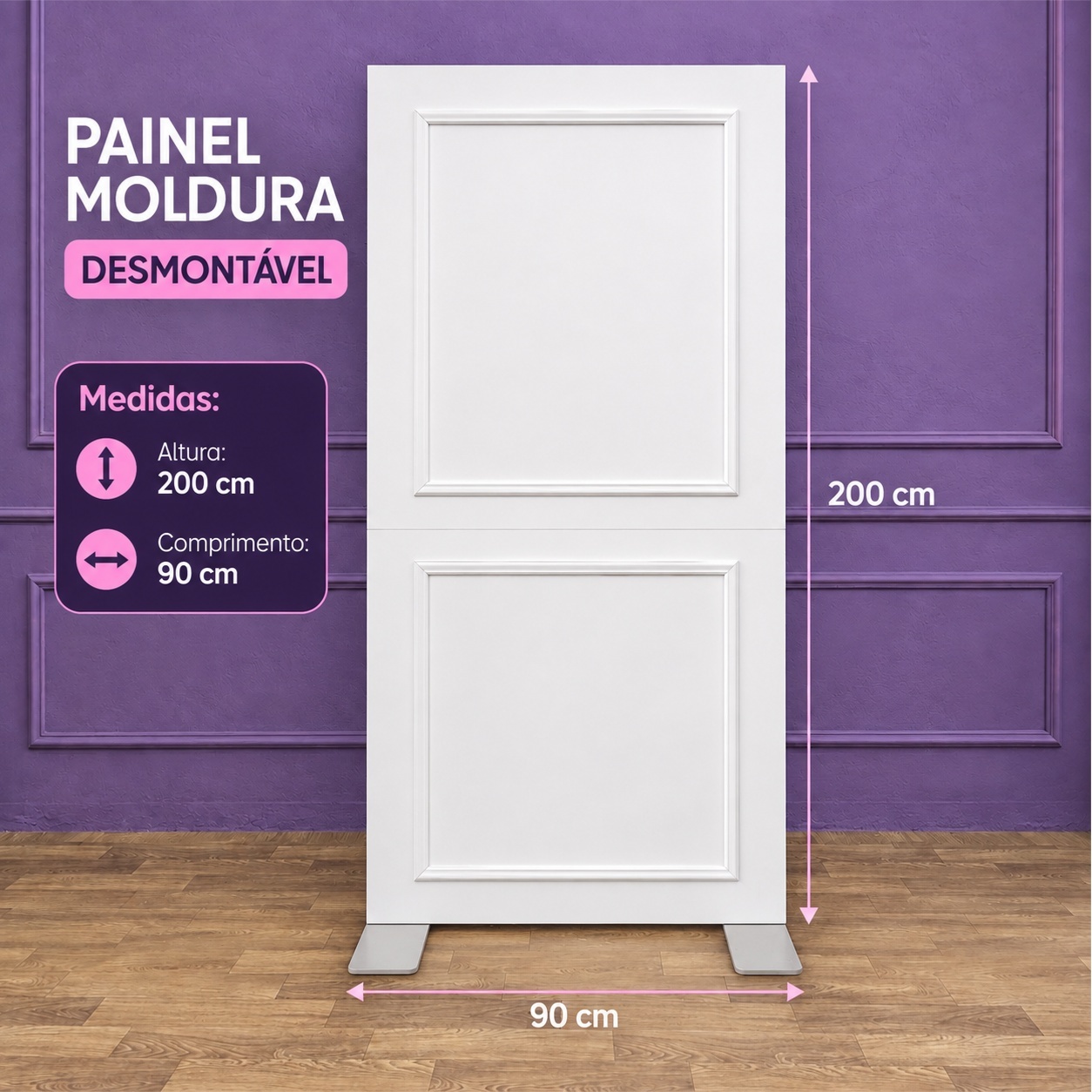 Alugue Painel Moldura - Tallentos Decorações 