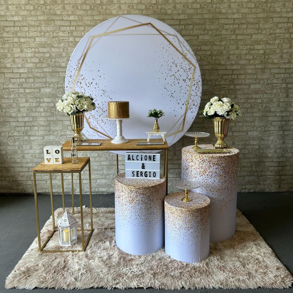 Alugue Uma Decoração Para Casamento Ou Noivado ( Modelo 05 ) - Tallentos Decorações 