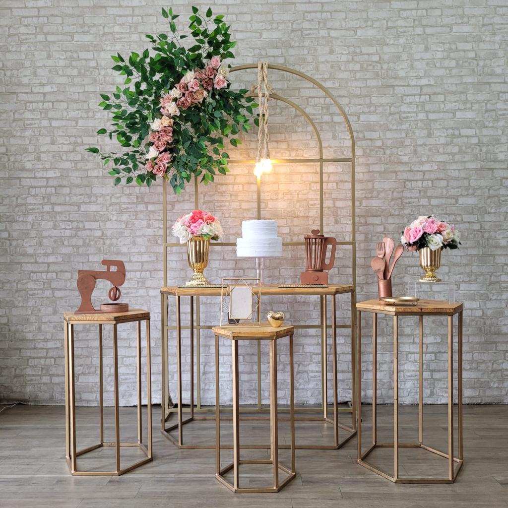 Alugue Tema Para Festa Decoração Chá de Cozinha Tecido ( Modelo 8 ) - Tallentos Decorações 