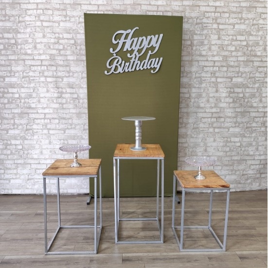 Alugue Tema Para Festa Decoração Happy Birthday Verde Militar ( Modelo 1 ) - Tallentos Decorações 