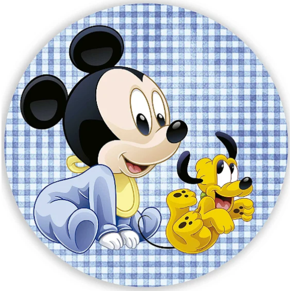 Mini Painel Mickey Baby (50Cm) - Tallentos Decorações 