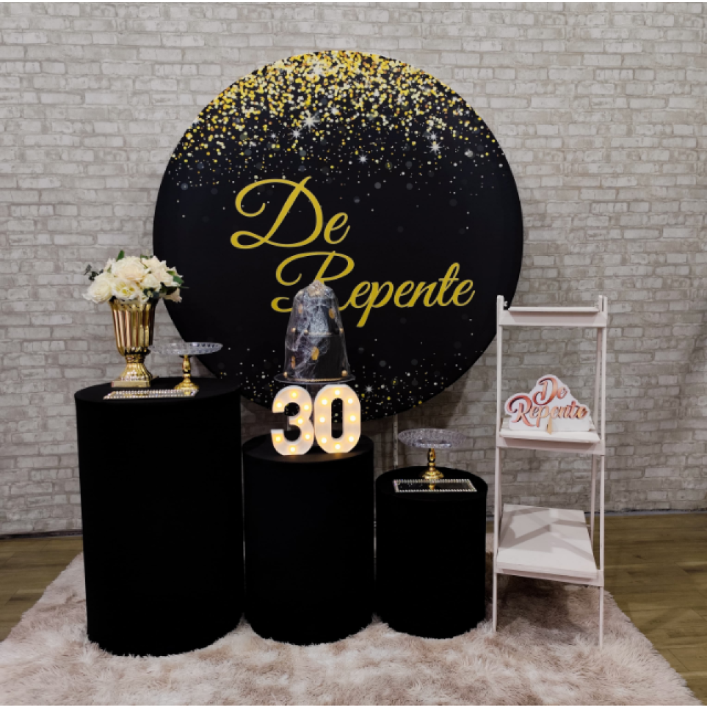 Alugue Tema Para Festa Decoração de Repente Tecido ( Modelo 2 ) - Tallentos Decorações 