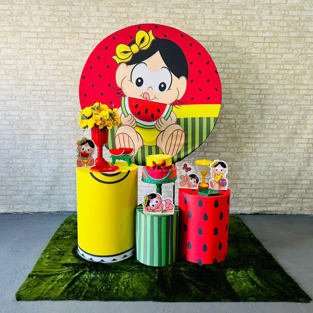 Alugue Tema Para Festa Decoração Magali Baby Tecido ( Modelo 2 ) - Tallentos Decorações 