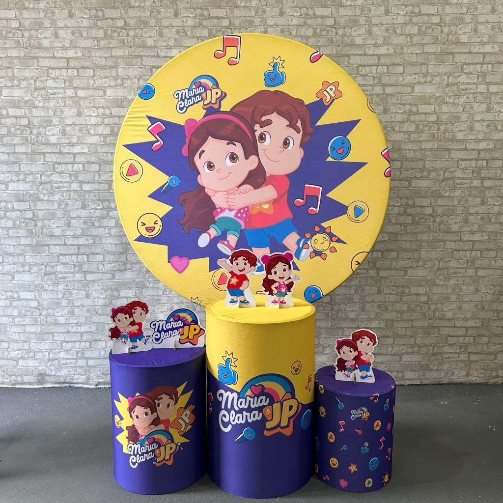 Alugue Tema Para Festa Decoração Maria Clara E Jp Tecido ( Modelo 1 ) - Tallentos Decorações 
