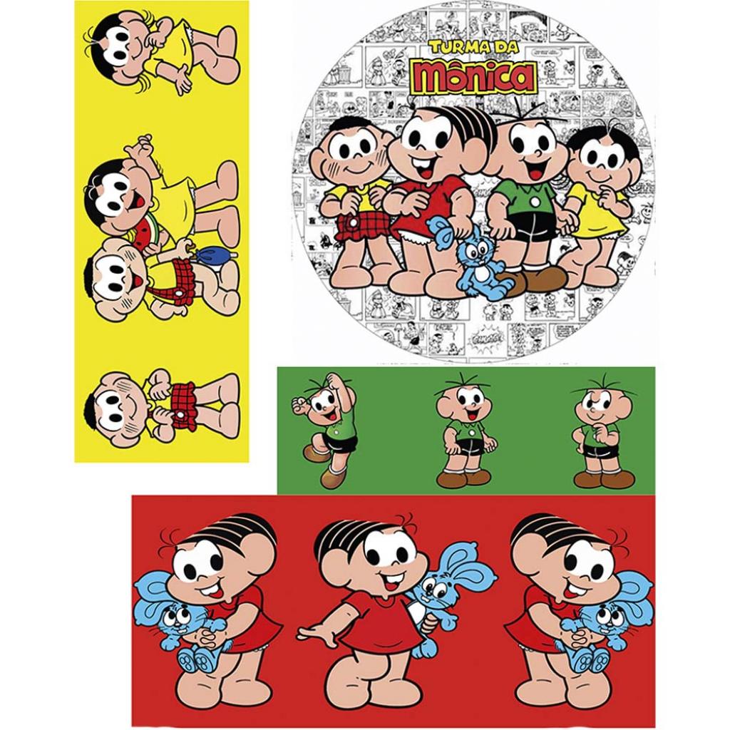 Banner Turma Monica - Tallentos Decorações 