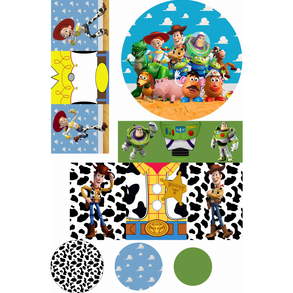 Banner Tema Toy Story - Tallentos Decorações 