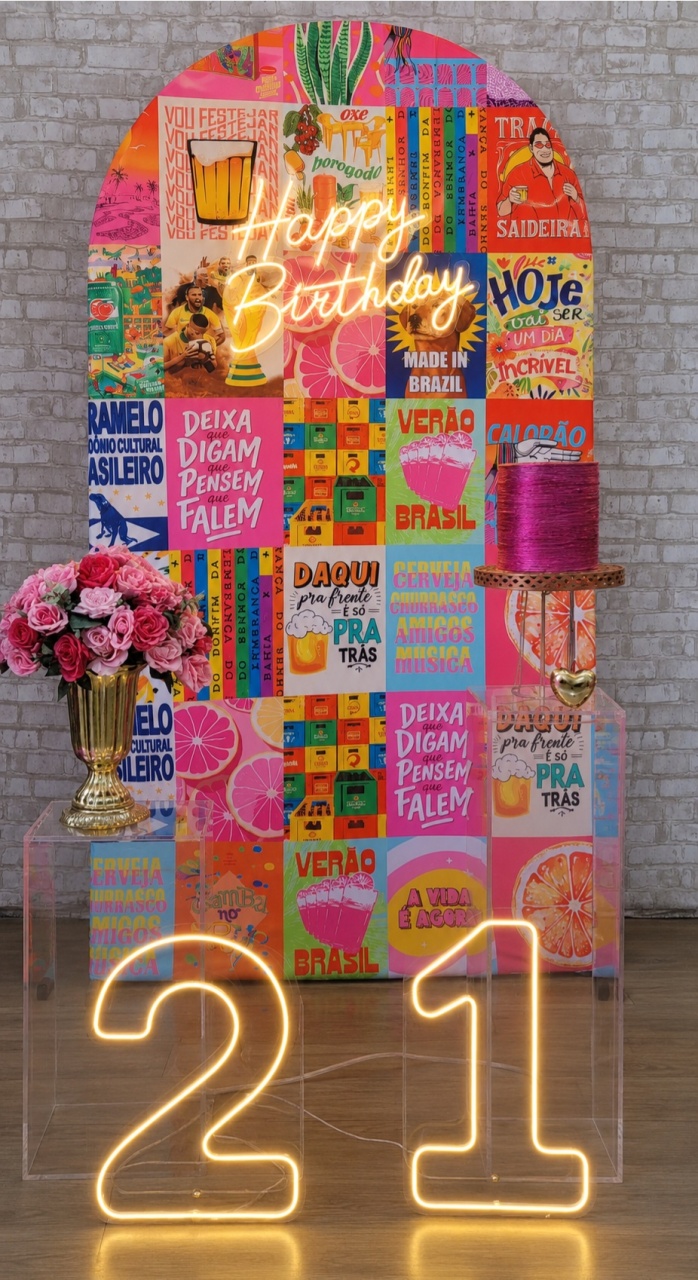 Alugue Tema Para Festa Decoração Brasilidades ( Modelo 02) - Tallentos Decorações 