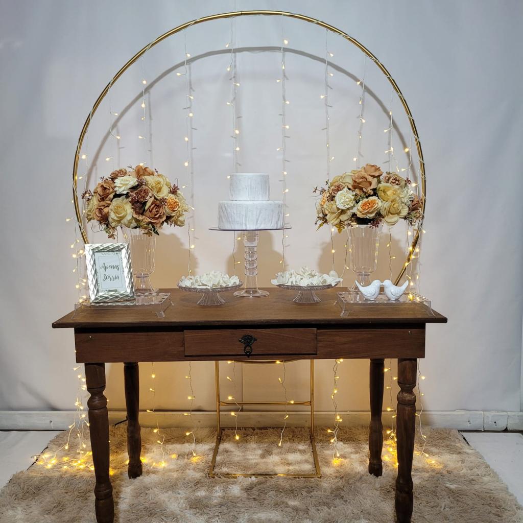 Alugue Uma Decoração Para Casamento Ou Noivado Rustico ( Modelo 02 ) - Tallentos Decorações 