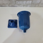 Alugue Vaso Grego Azul Petróleo P - imagem 2